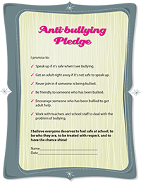 Anti-bullying Pledge